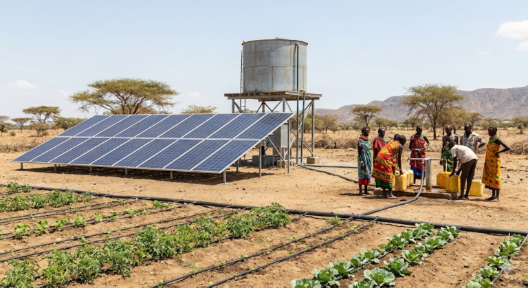 Opération “Clear Flow” : Quand le solaire sécurise l’eau au Turkana